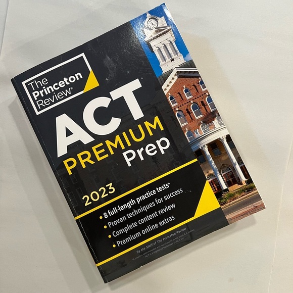 3$25🎈ACT Premium Prep 2003 The Princeton Review 8 practice tests + review - Picture 1 of 4